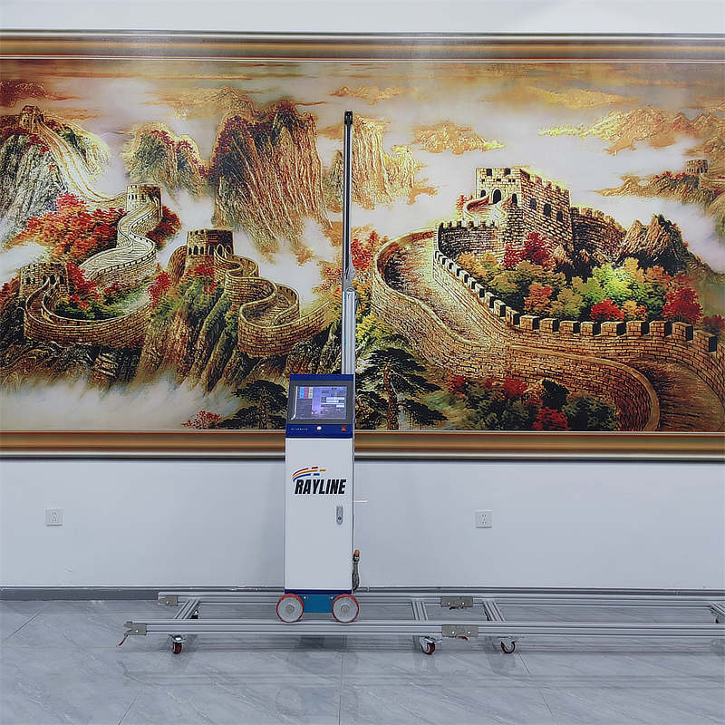 Wielkoformatowy wydruk UV na ścianie