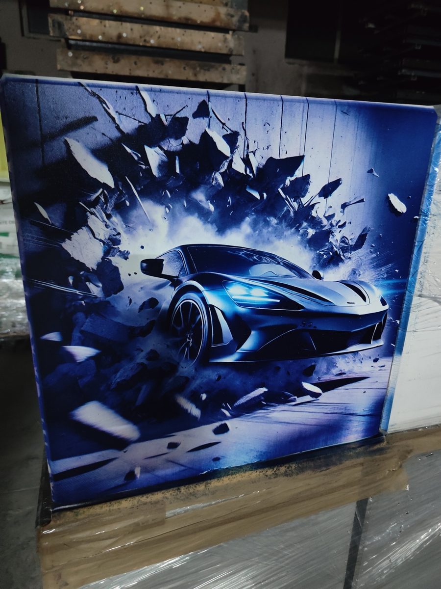 Personalizowana grafika na płycie - druk UV